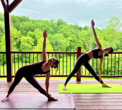 Private wellness experience at Pool House Lodge